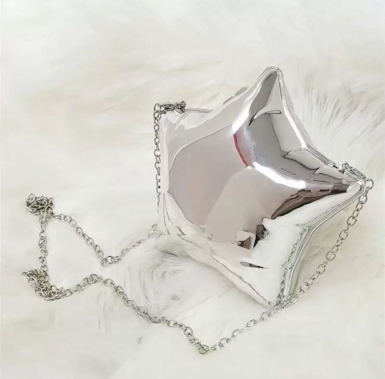 Y2K Dazzling star-shaped shoulder bag