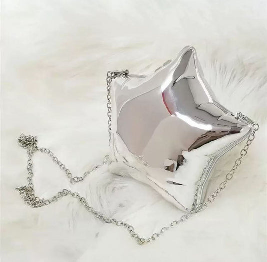 Y2K Dazzling star-shaped shoulder bag