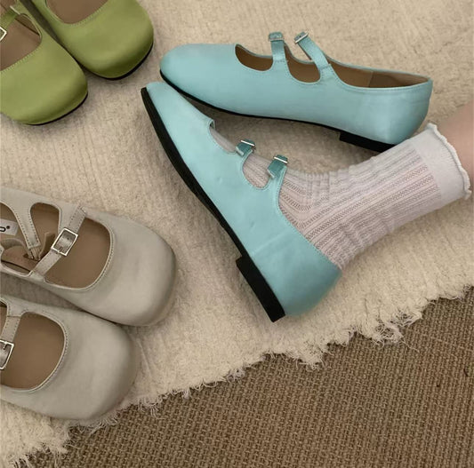 Silky Flats with mutli colors